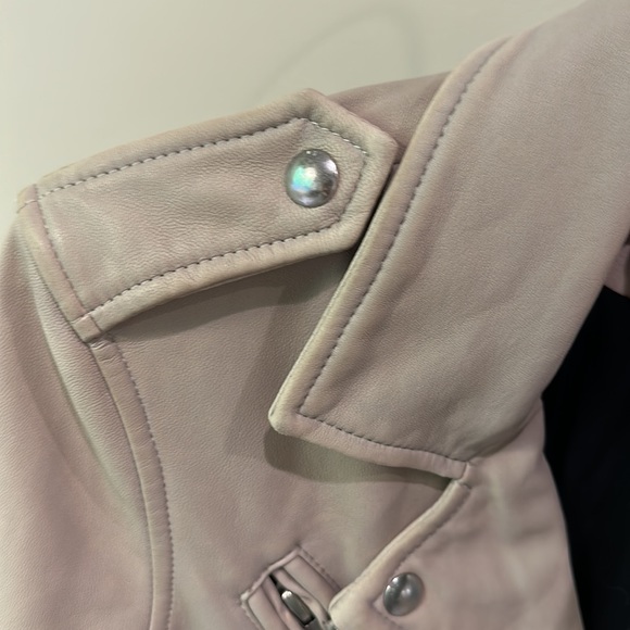 IRO Leather Jacket EU 38 - Picture 6 of 11